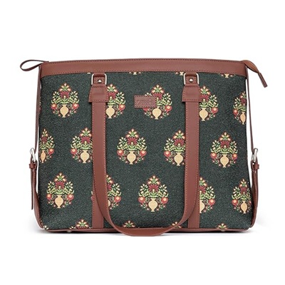 Zouk Vegan Leather Women's Office Bag